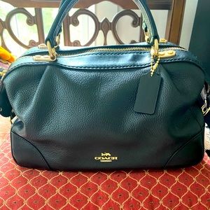 Coach leather satchel